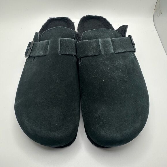 CUSHIONAIRE Women's Hana Cork footbed clog with Faux Fur lining, and +Comfort 9 - Picture 2 of 7